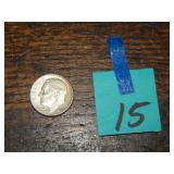 1960 Dime 90%