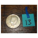 1969 Kennedy Half Dollar 40% Silver