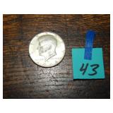 1968 Kennedy Half Dollar 40% Silver