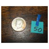 1968 Kennedy Half Dollar 40% Silver