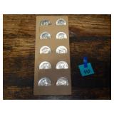 10ct 1979 Susan B. Anthony Dollars In Holder