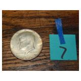1969 Kennedy Half Dollar 40% Silver