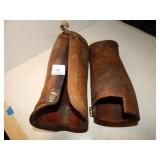 WWI Leather Leg Gaiters