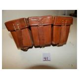 Leather Ammo Holder Pouches
