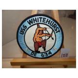 USS Whitehurst DE-634 Patch