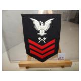 US Navy Petty Officer 1st Class Rating Patch