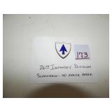 26th Infantry Division Screwback Pin