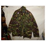 Combat Jacket Camo Rip Stop Fabric