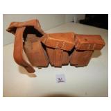 Leather Ammunition Holder Pouches