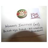 Women's Institute Pin