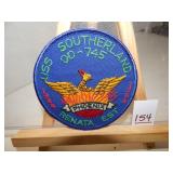 USS Southerland DD-745 Patch