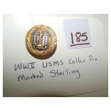 WWII USMS Collar pin