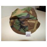 Helmet Cover Camo Sz Med/ Lg For Parachutist