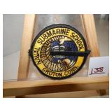 Naval Submarine School Patch Groton, Conn.