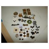Boy Scouts, Girl Scouts & Military Pins-Various