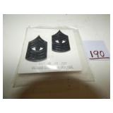 Master Gunnery Sergeant E-9 Rank Pin NIP