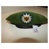 Military Police Soldier Beret, Green