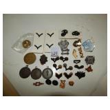 Various Boy Scouts, Military, Track & Field Pins