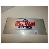 Civil Air Patrol USAF Auxiliary Metal Sign