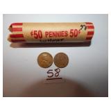 Roll of Wheat Pennies