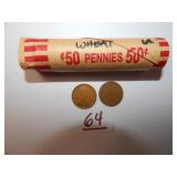 Roll of Wheat Pennies