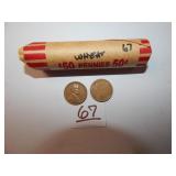 Roll of Wheat Pennies