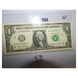 $1 Rare Star Note