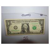 $1 Trinary w/ Stuck Digits Bottom '59'