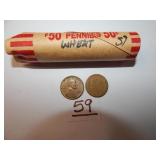 Roll of Wheat Pennies