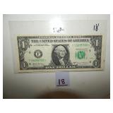 $1 Rare Star Note & Out of Alignment