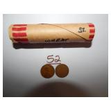 Roll of Wheat Pennies