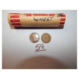 Roll of Wheat Pennies