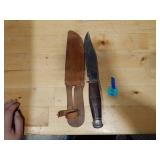 Original Bowie Knife Japanese Made w/ Sheath