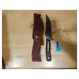 Vintage Old Timer Fixed Blade Hunting Knife