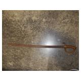 Spanish Artillery Saber w/ Metal Handle