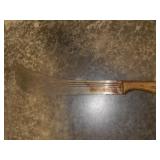 Panga-Style Machete w/ Wooden Handle