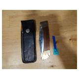 Vintage Stainless Steel Lockback Folding Knife
