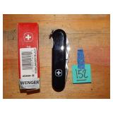 Wenger Swiss Army Knife-Black