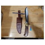 Vintage Folding Bowie-Style Machete