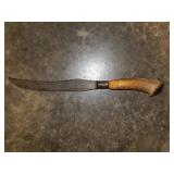 Vintage Carving Knife & Fork w/ Antler Handle