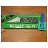 Eagle Pocket Knife For Camping or Fishing