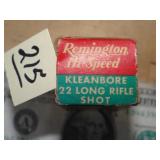 Remington Kleenbore 22LR Shot 50rnds