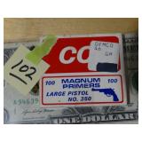 CCI Large Pistol Primers No. 350 100ct