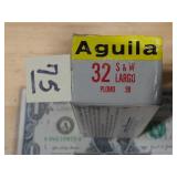 Aguila 32 S&W Long 98gr 50rnds