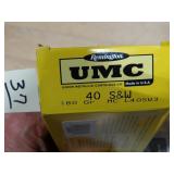 Remington UMC 40 S&W 180gr MC 50rnds