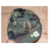 Camo Hat Sz 7-3/8