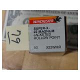 Winchester Super X 22 Mag JHP 50rnds