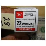 Winchester 22 Win Mag 45gr 50rnds