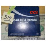 CCI No. 400 Small Rifle Primers