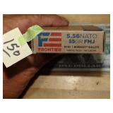 Frontier 5.56 Nato 55gr FMJ 20rnds SEALED